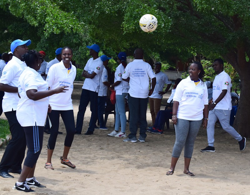 Visibilité du sport féminin au Burundi : AFJO engagée à mettre la main à la pâte …